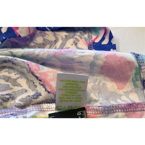 Lilly Pulitzer Beacon Dress Long Sleeve Quill Out V Neck Wm Size Small FLAWLESS - Picture 10 of 11